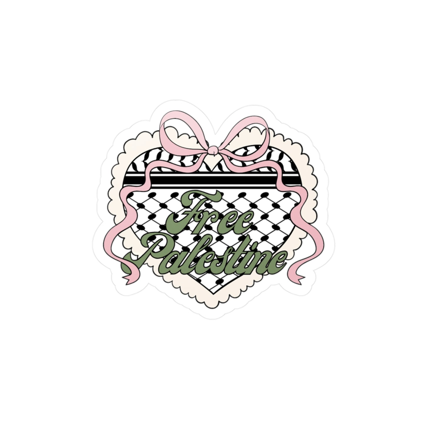 'Free Palestine' Sticker